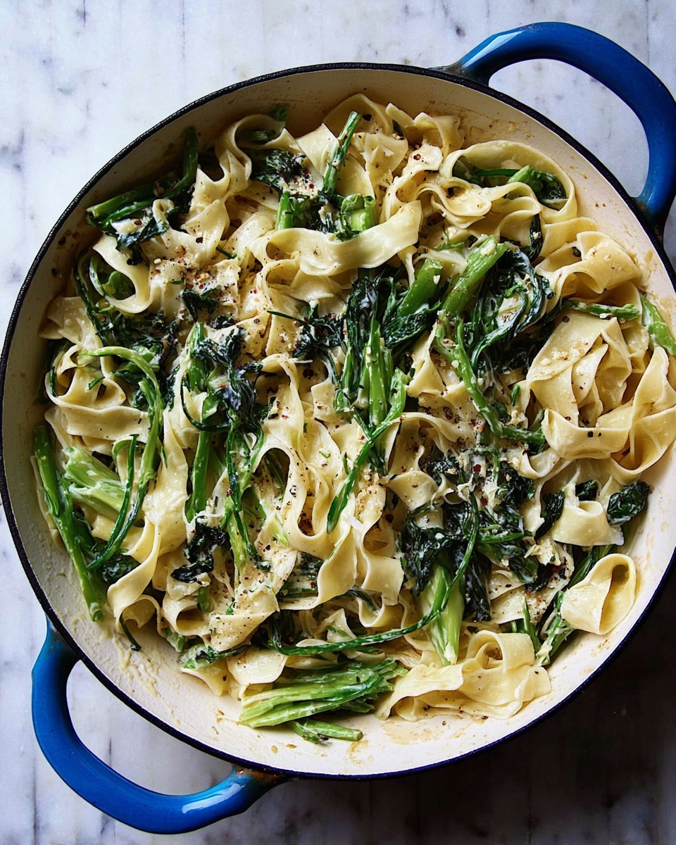 Bacon-Free Carbonara: Loaded with Greens, No Flavor Is Missed